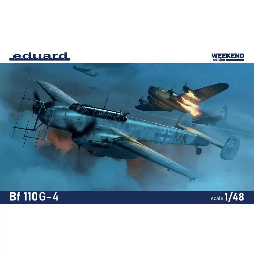 [ED8405] Avion Bf 110G-4 Messerschmitt - Eduard Plastic Kits 8405 - 1/48