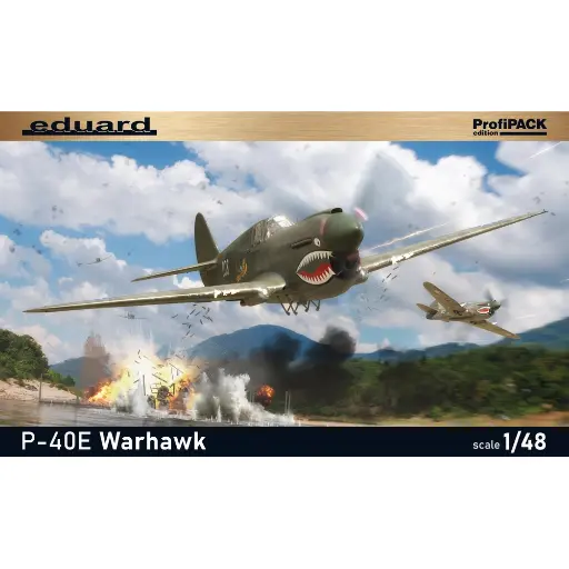 [ED82241] Avion P-40E Warhawk ProfiPack Edition - Eduard Plastic Kits 82241 - 1/48
