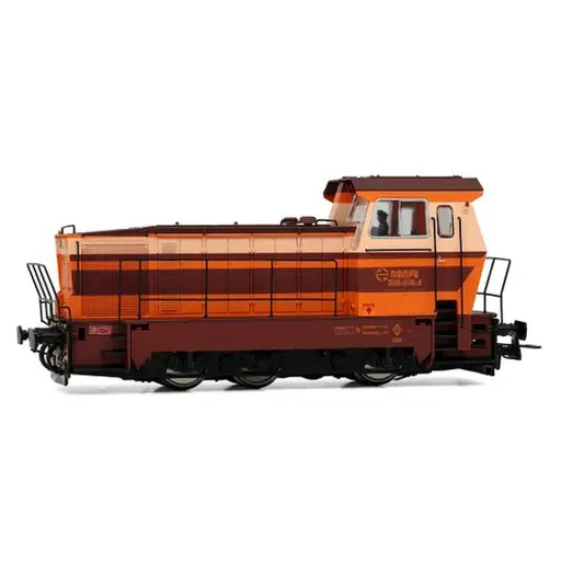 [ELHE2012] Locotracteur diesel de manœuvre 309-016-4, livrée Estrella - Électrotren HE2012 - HO 1/87 - RENFE - Ep IV - Analogique - 2R