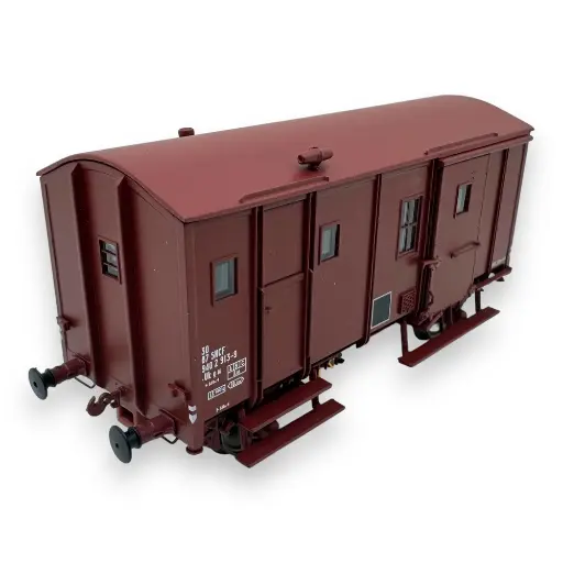 [EP51.00.16] Fourgon M UK - Epm E 51.00.16 - HO 1/87 - SNCF - Ep IV - 2R