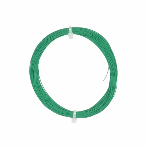 [ES51945] Câble souple 0.5 mm de section, 10 mètre de longueur - couleur vert - Esu 51945