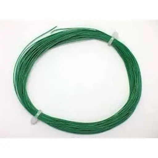 [ES51945] Câble souple 0.5 mm de section, 10 mètre de longueur - couleur vert