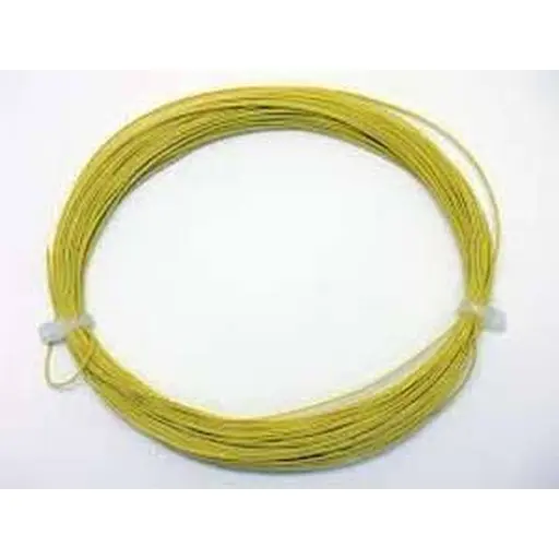 [ES51947] Câble souple 0,5 mm de section, 10 mètres de longueur - couleur Jaune