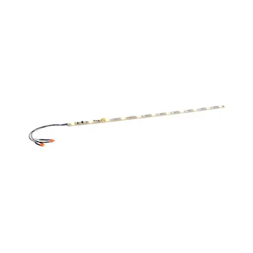 [ES50700] Eclairage intérieur blanc chaud (11 LED) + feux de fin de convoi rouge - Esu 50700 - HO 1/87