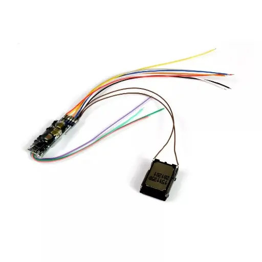 [ES58923] Décodeur vierge LokSound 5 Nano DCC Haut-parleur non installé - ESU 58923 - N / TT