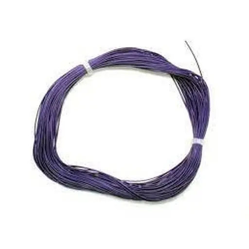 [ES51941] Câble souple 0,5 mm de section - Esu 51941 - 10 mètre de longueur - violet