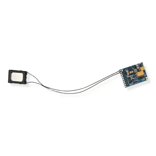 [ES58219] Décodeur sonore 21MTC V5 Esu 58219 - avec haut-parleur - NEM 660
