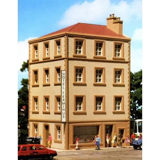 [FA191120] Hotel-Restaurant Terminus - Faller 191120 - HO 1/87