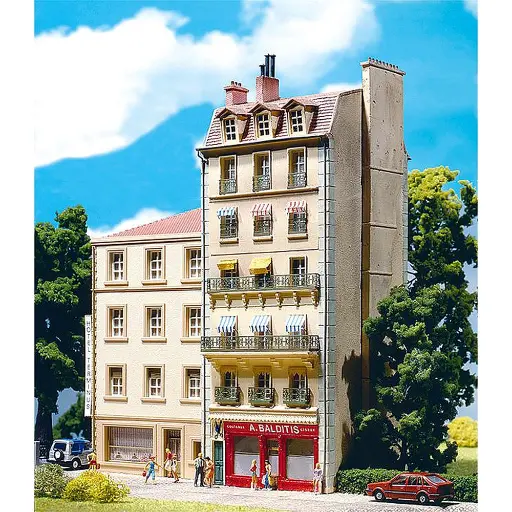 [FA191121] Immeuble de ville - FALLER 191121 - HO 1/87