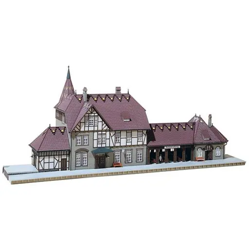 [FA110116] Gare de Schwarzburg - FALLER 110116 - HO 1/87 - EP I - 550 x 185 x 230 mm