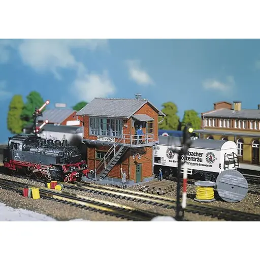 [FA120120] Poste d’Aiguillage Mittelstadt - FALLER 120120 - HO : 1/87 - EP. I