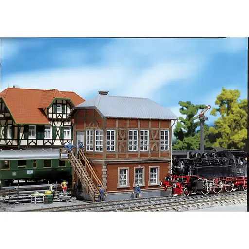 [FA120121] Poste d'aiguillage FALLER 120121 - HO 1/87