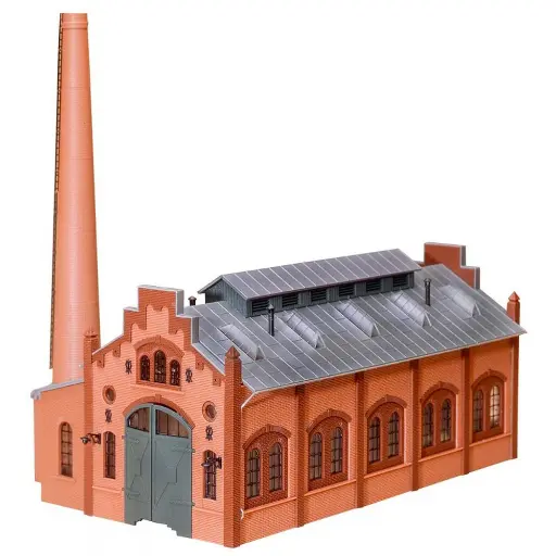 [FA120159] Entrepôt / garage à locomotives - Faller 120159 - HO 1/87