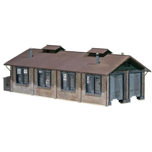[FA120165] Remise à locomotives, 2 places - FALLER 120165 - HO 1/87