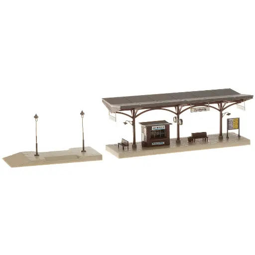 [FA120189] Quai de Gare - FALLER 120189 - HO 1/87 - EP II - 295 x 72 x 64 mm - Facile à monter