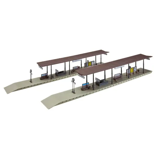 [FA120191] 2 quais de gare - Faller 120191 - HO 1/87