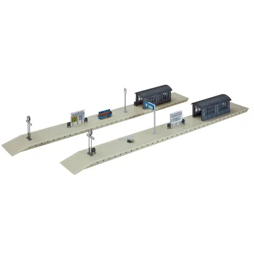 [FA120203] Rallonge de Quai - FALLER 120203 - HO 1/87 - EP I - 418 x 48 x 67 mm - Facile à monter