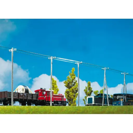 [FA130955] Poteaux télégraphiques - HO 1/87ème - FA130955