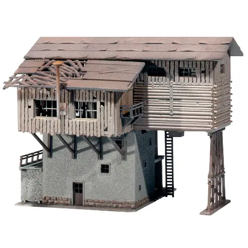 [FA130961] Vieille usine de ballast HO 1/87