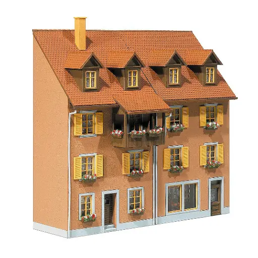 [FA130432] Maison en relief  2 pcs HO 1/87