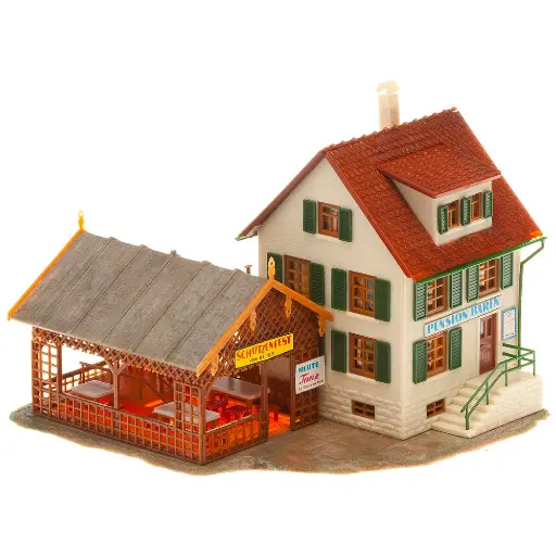 [FA130269] Auberge de village - FALLER 130269 - HO 1/87