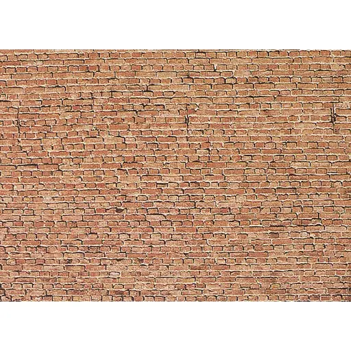 [FA170607] Plaque de Mur - Clinker - 250x125mm - Faller 170607 - HO: 1/87