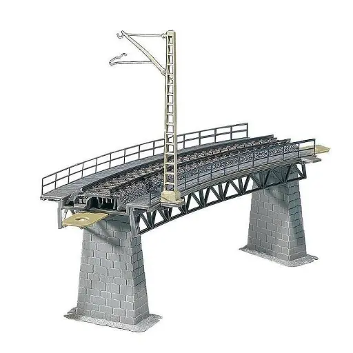 [FA120471] Rampe Composée FALLER 120471 188 x 71 mm - R :  473.5 mm - HO 1 : 87