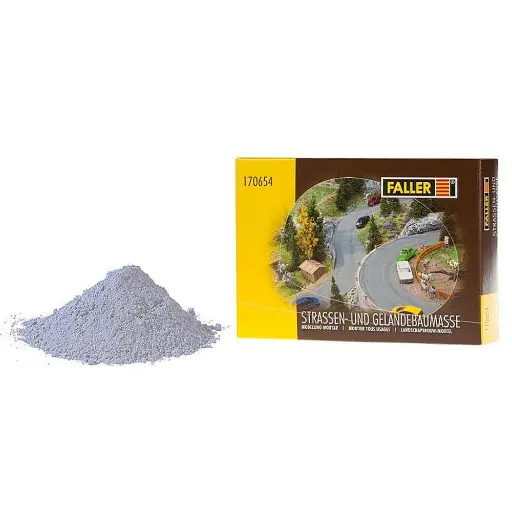[FA170654] Mastic de chaussée et de terrain, 500 g - Faller 170654