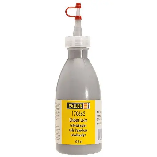 [FA170662] Colle à ballast de couleur grise FALLER 170662 250 mL