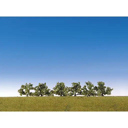 [FA181478] 6 buissons à fleurs blanches - Faller 181478 - HO 1/87 / N 1/160 / TT 1/120