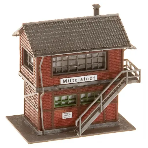 [FA222161] Poste d’aiguillage Mittelstadt - FALLER 222161 -  N 1/160