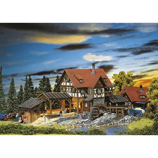 [FA232255] Moulin de scierie (sans moteur) - FALLER 232255 - N 1/160
