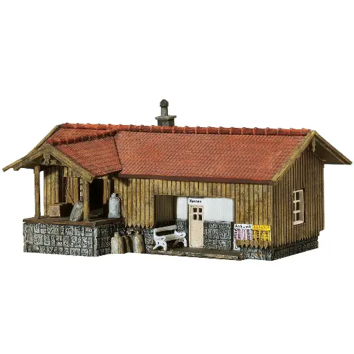 [FA212105] Station d’Arrêt - FALLER 212105 - N 1/160 - EP II - 89 x 60 x 42 mm - Facile à monter