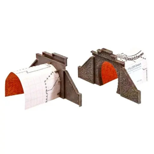 [FA272578] 2 entrées de tunnel - Faller 272578 - N 1/160 - Ep I