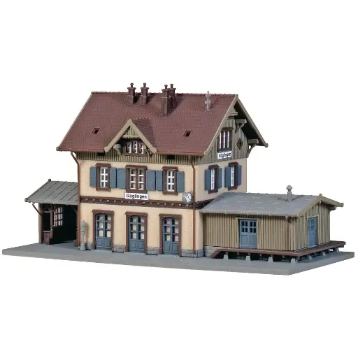 [FA282707] Gare de Güglingen - FALLER 282707 - Z 1/220 - EP I - 119 x 56 x 60 mm