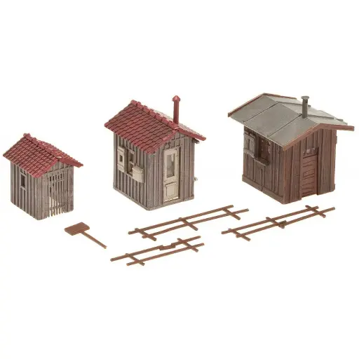 [FA120211] Cabanes ferroviaires - FALLER 120211 - HO 1/87
