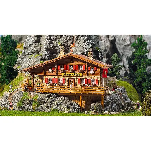 [FA130329] Moser Hut Refuge de haute montagne - Faller 130329 - HO 1/87 - EP IV
