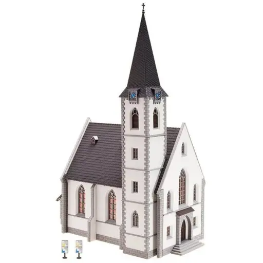 [FA130490] Église de petite ville - FALLER 130490 - HO 1/87 - EP I
