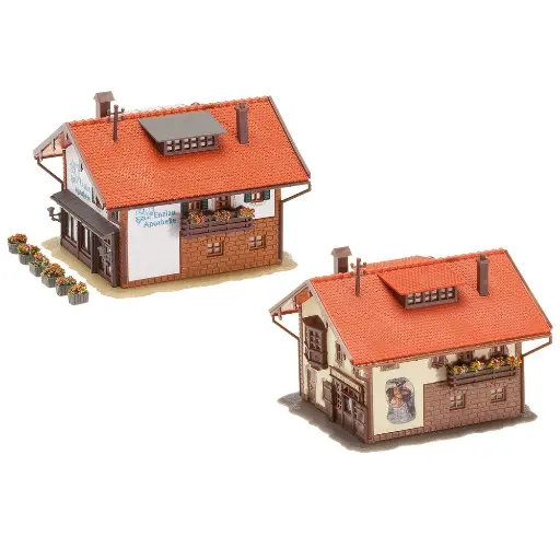 [FA232245] Pharmacie et boulangerie - Faller 232245 - N 1/160 - EP III