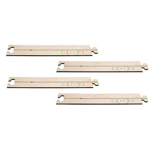 [FA161911] Voie droite Faller Car System - Faller 161911 - HO - 4 pièces