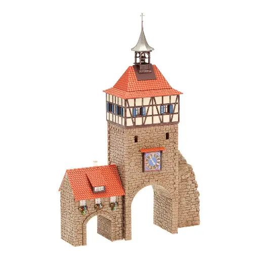 [FA130406] Porte de ville avec châtelet - FALLER 130406 - HO 1/87 - EP I