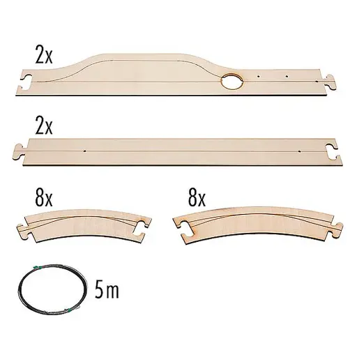 [FA162100] Ensemble de base Laser Street Éléments de rue - FALLER 162100 - N 1/160