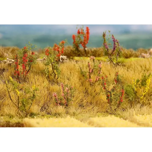 [FA181252] Lot de 48 arbres décoratifs - Faller 181252 - HO / N / TT - Hauteur 25 mm