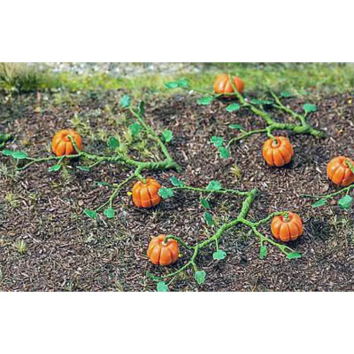[FA181258] Plants de citrouille miniatures - HO 1/87 ème