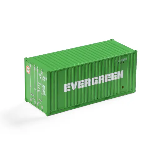 [FA180821] Container EVERGREEN - Faller 180821 - HO 1/87 - EP V