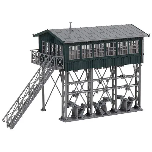 FALLER TRAIN HO réf 191102 MAQUETTE AILE DE GARE DE SAINT JULIEN CPT JOUEF MKD EUR 20,00 - FR
