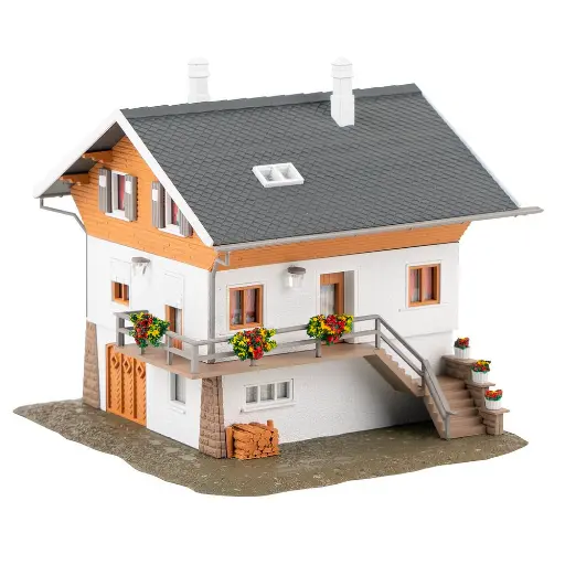 [FA130676] Chalet de Montagne - 120x109x101mm - 197 Pièces - Faller 130676 - EP. III - HO : 1/87