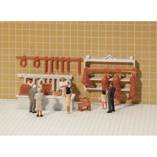 [FA180974] Aménagement de boucherie - FALLER 180974 - HO 1/87 - EP III