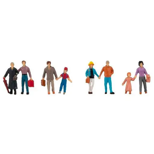 Lot de 4 Couples - Faller 151620 - HO: 1/87