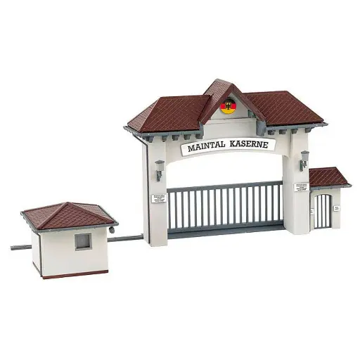 [FA144100] Entrée de caserne militaire - HO 1/87 ème - Faller 144100